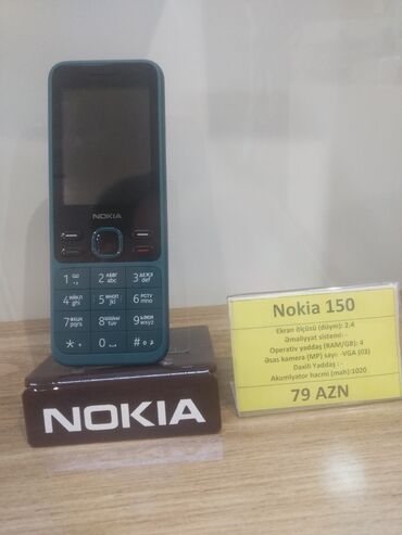 32gb yaddas karti qiymeti v Azərbaycan | Samsung: Nokia 150 (2020) telefon yenidi watsap da ki yuklemey olar yaddaş 32Gb