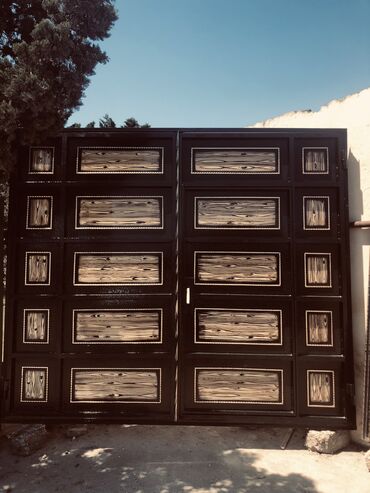 Həyət darvazaları: Salam qiymetler 650manatdan başlayır.Darvazalar rusiya i̇stehsalı olan — 26