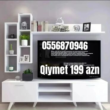 TV altlığı: Yeni, Düz TV altlığı, Polkalı, Laminat, Azərbaycan — 1