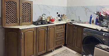 Mətbəx mebel dəsti – fıstıq ağacındandır Üst hissəsi 6 ədəddi real
