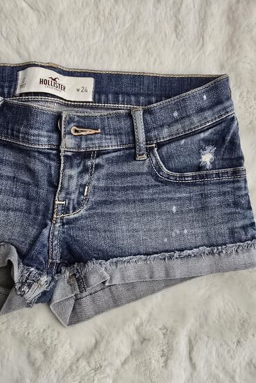 treger pantalone za trudnice: XS (EU 34), Teksas, bоја - Svetloplava, Jednobojni