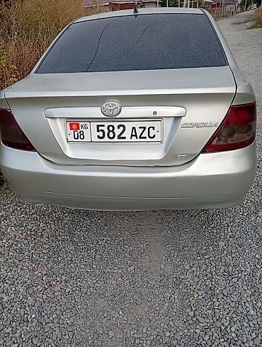 Унаа сатуу: Toyota Corolla: 2007 г., Кол менен иштөөчү, Седан — 4