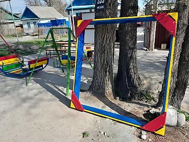 Детские площадки: Детский турник качеля балансир домик беседка качалка — 7