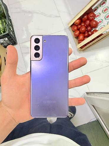 ikinci el redmi not 10 s: Samsung Galaxy S21 5G, 128 GB, rəng - Bənövşəyi, Qırıq, Barmaq izi, Simsiz şarj — 1