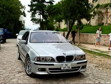 BMW: BMW 5 Series E39 sedan – gümüş rəng. Texniki xüsusiyyətlər və — 11