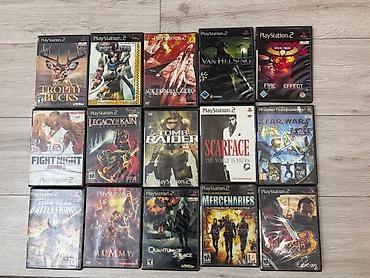 диски ps: Продаю игры для игровой приставки Playstation 2, цена 200 сом за — 4