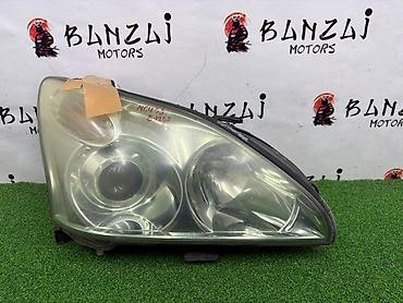 Передняя правая фара Toyota 2003 г., Б/у, Оригинал, Япония