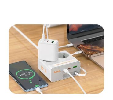 блок питания 550: 🔌 УДЛИНИТЕЛЬ-СОКЕТ VANNHUTEMB HOCO AC28 DESCANSO (2 ROЗЕТКИ + 3×USB-C