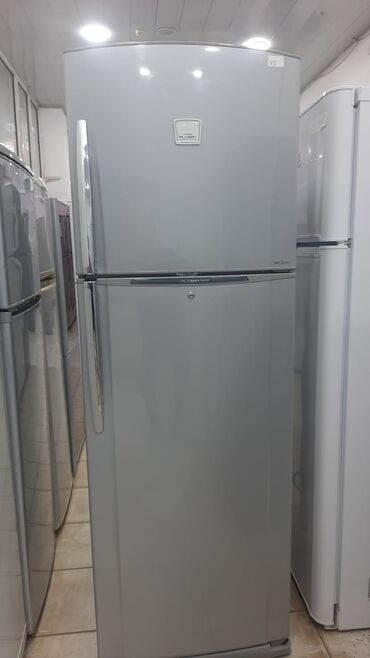 gizli kamera baki: Б/у Холодильник Toshiba, No frost, Двухкамерный, цвет - Серый