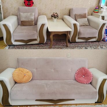 lokbatanda satilan evler: Divan kreslolar 2side acilir bazalidir. Lokbatanda yerlewir