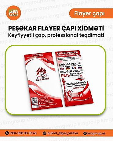 lalfoda afisyat işi: Flayer çapı – brendinizi peşəkar tanıdan poliqrafiya həlli - — 2