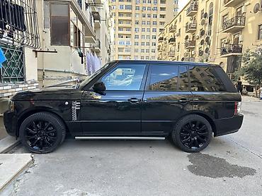 bmw diski type 0: Range Rover üçün 4 ədəd orijinal qara rəngli yüngül lehimli disklər və — 2