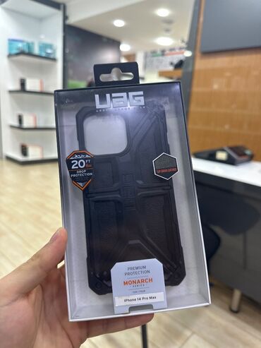 ayfon 14 pro max 2 el: UAG Monarch Series kabro 	•	iPhone 14 Pro Max üçün 	•	Yüksək qoruma