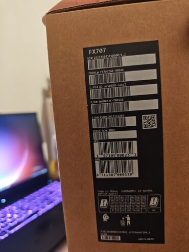 ASUS: ASUS TUF Gaming F17 Prosessor:intel Core İ7 (12700H 12ci nesil) -da lalafo.az — 9 ASUS: ASUS TUF Gaming F17 Prosessor:intel Core İ7 (12700H 12ci nesil) — 9