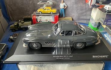 Avtomobil modelləri: Mercedes, 1955 il, 1:18, Dəmir, Ödənişli çatdırılma — 16