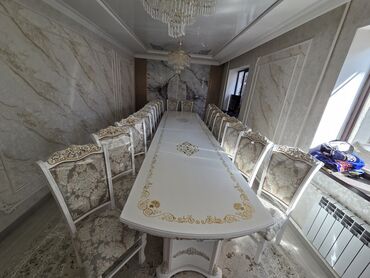 Столы и стулья для зала: Стол и стул для зала, цвет - Белый — 4