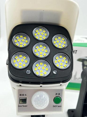 projektor kamera: Pultlu Solar Sensorlu LED Projektor Həyət evləri, bağlar, obyektlər — 6