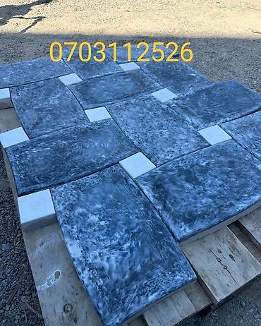 Тротуарная плитка: Брусчатка под мрамор - Материал: вибролитая тротуарная плитка «под — 3