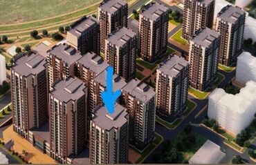 недостроенный дом: 3 комнаты, 96 м², Элитка, 12 этаж, ПСО (под самоотделку)