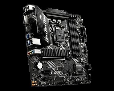 Комплектующие для ПК: Материнская плата для ПК, Б/у, MSI, LGA1200, Micro-ATX — 2