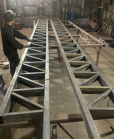 Металлические фермы: Металлические фермы и каркасы для навесов - Изготовление арочных и — 13