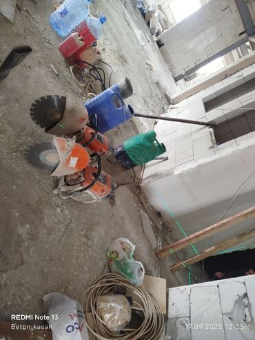 Beton işləri: Beton kəsmə beton deşmə xidməti Karot - HILTI DD 200 / 350 ilə 25 ° — 17