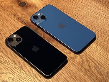 Apple iPhone: IPhone 13, 128 ГБ, Синий, Отпечаток пальца
