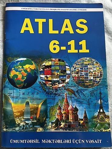 Книги и журналы: Məhsul: Atlas 6–11 (Coğrafiya üzrə yeni fənn proqramı əsasında — 1