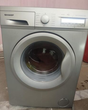 əl tikiş maşını: Paltaryuyan maşın Sharp, 8 kq, İşlənmiş, Avtomat, Kredit yoxdur, Ünvandan götürmə