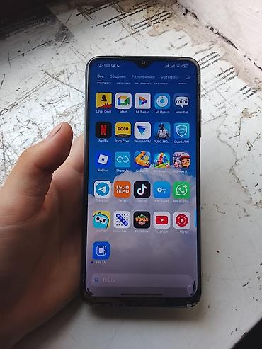 Poco: Poco M3, Б/у, 64 ГБ, цвет - Синий, eSIM — 4