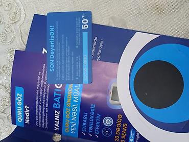 sharp soyuducu servis: BATIGÖZ “Quru Göz Sindromu” müalicəsi barədə məlumat bukleti + 50 ₼ — 1