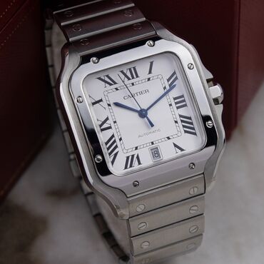 rolex saatları: Yeni, Qol saatı, Cartier, rəng - Gümüşü