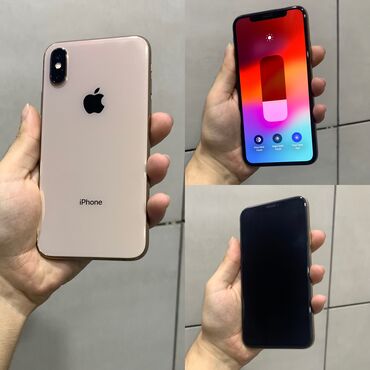 iphone xs ekranı: IPhone Xs, 64 ГБ, Золотой, Face ID