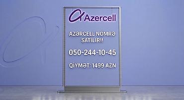 telefon aksesuar: Azercell nömrə satışı Operator: Azercell Nömrə: 050-244-10-45 Qiymət — 1