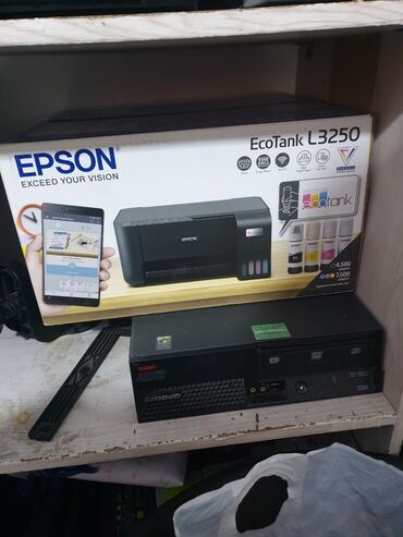 Принтеры: Продаю новый принтер epson l3250 цветной мфу 3в1 цена 17000 гарантия