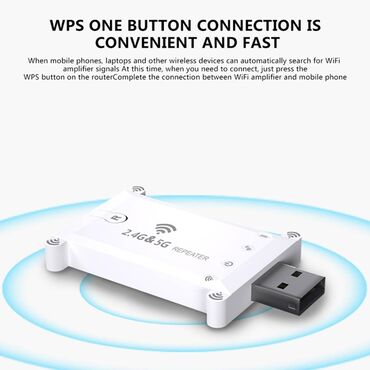 Modemi, ruteri i mrežni uređaji: Pojacivac interneta USB wifi ripiter 2.4 i 5G WIFI repeater - ruter — 10