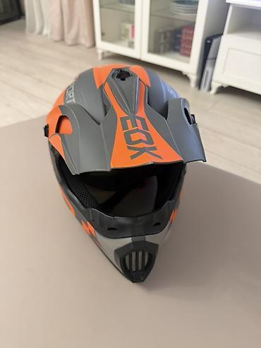 Шлемы: Мотокроссовый/эндуро шлем EOX Sport - Тип: интегральный (кроссовый) с — 3