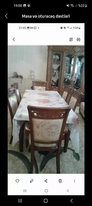 Гостиные гарнитуры: Qonaq otağı mebel dəsti Servant 250 manat tezedir demek olar.STOL — 2