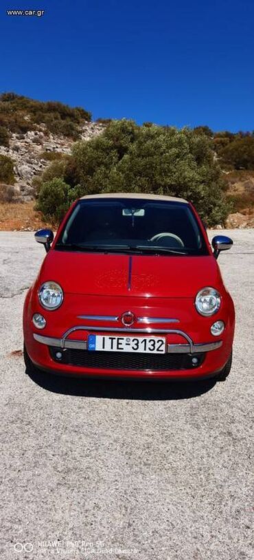 Fiat: Fiat 500: 1.2 l. | 2010 έ. 125448 km. Καμπριολέ — 4