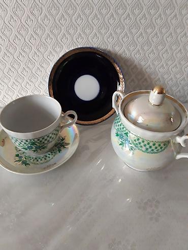 Çay dəsti, Farfor, 1 nəfərlik, SSRİ