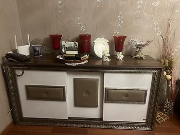 Klassik üslubda qonaq otağı üçün mebel dəsti - Tərkib: 1 ədəd geniş