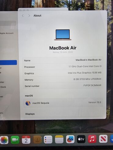 Apple MacBook: İşlənmiş Apple MacBook, 13.3 ", Intel Core i3, 256 GB, Rayonlara çatdırılma, Pulsuz çatdırılma — 3