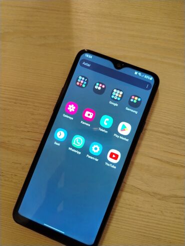 sadə telefon zəngləri: Samsung A20s, 64 GB, Barmaq izi, Face ID