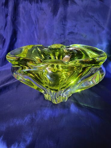 Ostalo posuđe: Bombonijera i pepeljara 1960te Josef Hospodka rucni rad Cehoslovacka — 4