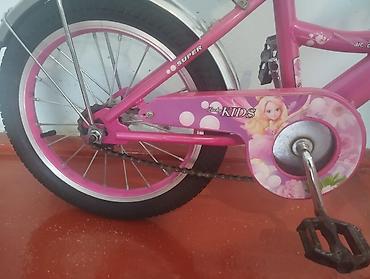 5 6 yas: Uşaq velosipedi – Lucky Kids, çəhrayı rəng Xüsusiyyətlər: - Təkər — 3