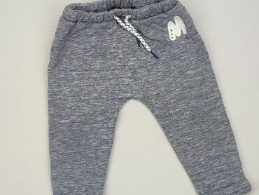spodnie garniturowe szare: Sweatpants, So cute, 9-12 months, condition - Good