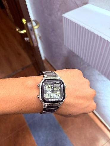 casio saat qadın: Casio World Time kişilər üçün rəqəmsal qol saatı Orjinal casio — 1