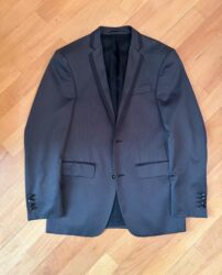 Kostyumlar: Kişi kostyumu – 2 parça (jaket və şalvar) - Rəng: tünd boz, incə — 9