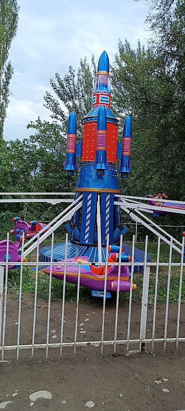 Готовый бизнес: Аттракцион «Космические ракеты» — комплект карусели для детских парков — 5