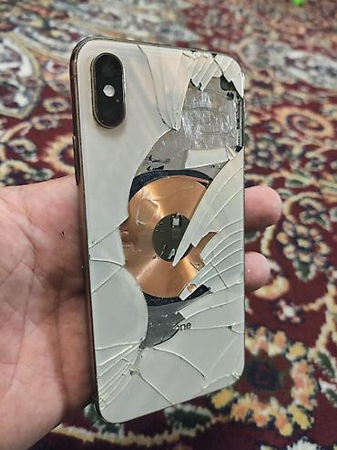Уюлдук телефондор жана аксессуарлар: IPhone Xs, Колдонулган, 256 ГБ, Алтын, Каптама, Кабель — 4